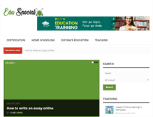 Tablet Screenshot of edu-special.com